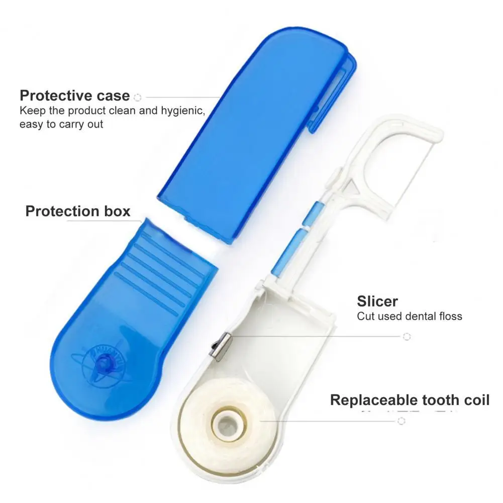 Comfort Grip Handle 1Box Functional Dental Flosser Holder Supplies PP Cotton Teeth Pick Holder Effective for Tooth Plaque
Comfort Grip Handle 1Box Functional Dental Flosser Holder Supplies PP Cotton Teeth Pick Holder Effective for Tooth Plaque