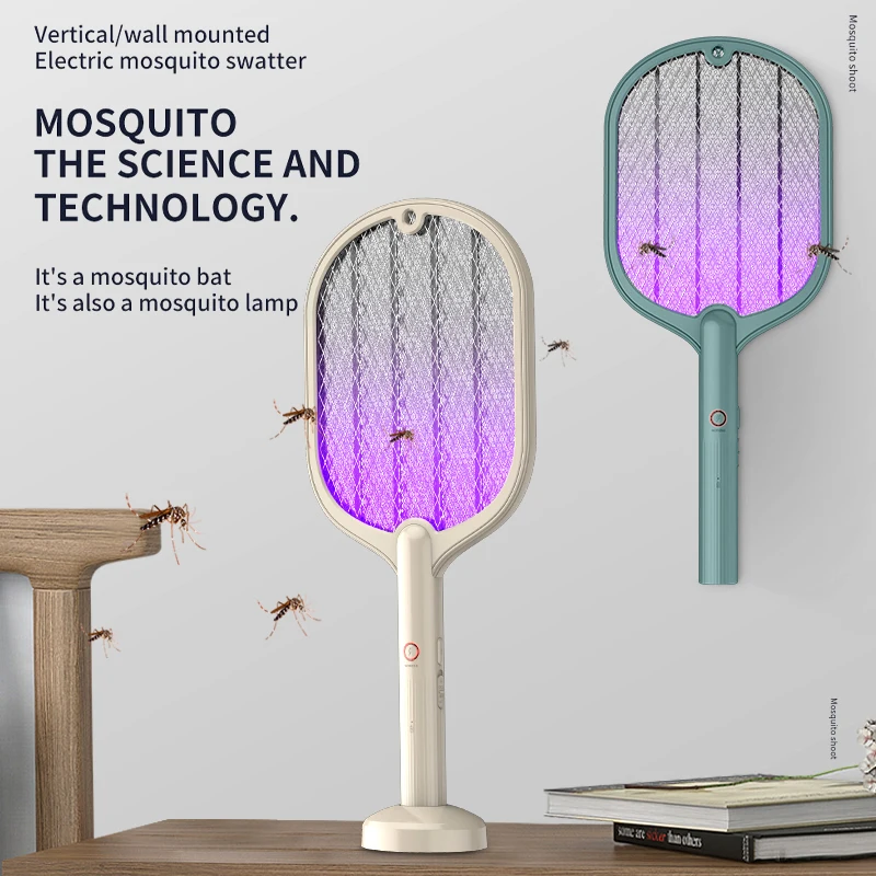 Mosquito Swatter Zapper Electric Insect Racket USB Rechargeable Mosquito Killer Lamp Killer Trap Kill Fly Bug Bug Zapper Home
Mosquito Swatter Zapper Electric Insect Racket USB Rechargeable Mosquito Killer Lamp Killer Trap Kill Fly Bug Bug Zapper Home