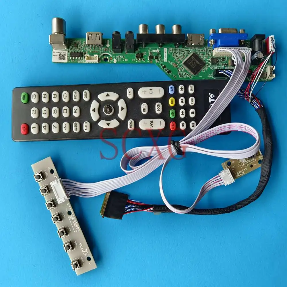 Для детской платы контроллера DIY Kit 1680 1050 LVDS 40 Pin 15,4 "AV VGA USB HDMI совместимый ЖК-экран аналоговый ТВ-сигнал
Для детской платы контроллера DIY Kit 1680 1050 LVDS 40 Pin 15,4 "AV VGA USB HDMI совместимый ЖК-экран аналоговый ТВ-сигнал