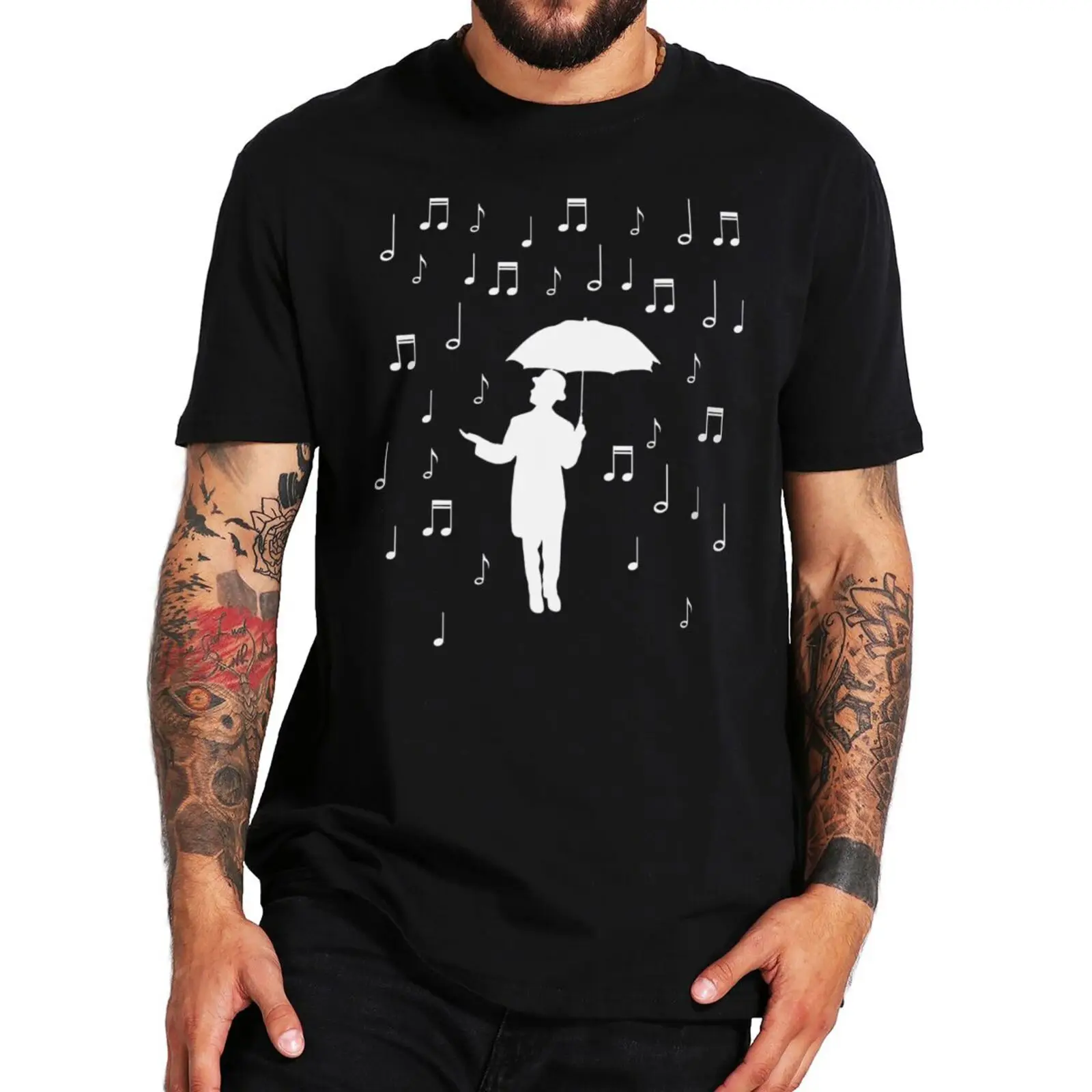 Walk In The Rain Of Tones With My Umbrella T Shirt Funny Music Lovers Tee Casual Cotton Premium Soft Essential T-shirts EU Size
Walk In The Rain Of Tones With My Umbrella T Shirt Funny Music Lovers Tee Casual Cotton Premium Soft Essential T-shirts EU Size