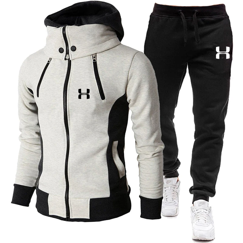 Men's Fashion Printed Zipper Hoodies Male Sweatshirt+Sweatpants Suit 2Pcs Warm Tracksuit Men's Hoodies Outwear Athletic Sets
Men's Fashion Printed Zipper Hoodies Male Sweatshirt+Sweatpants Suit 2Pcs Warm Tracksuit Men's Hoodies Outwear Athletic Sets
