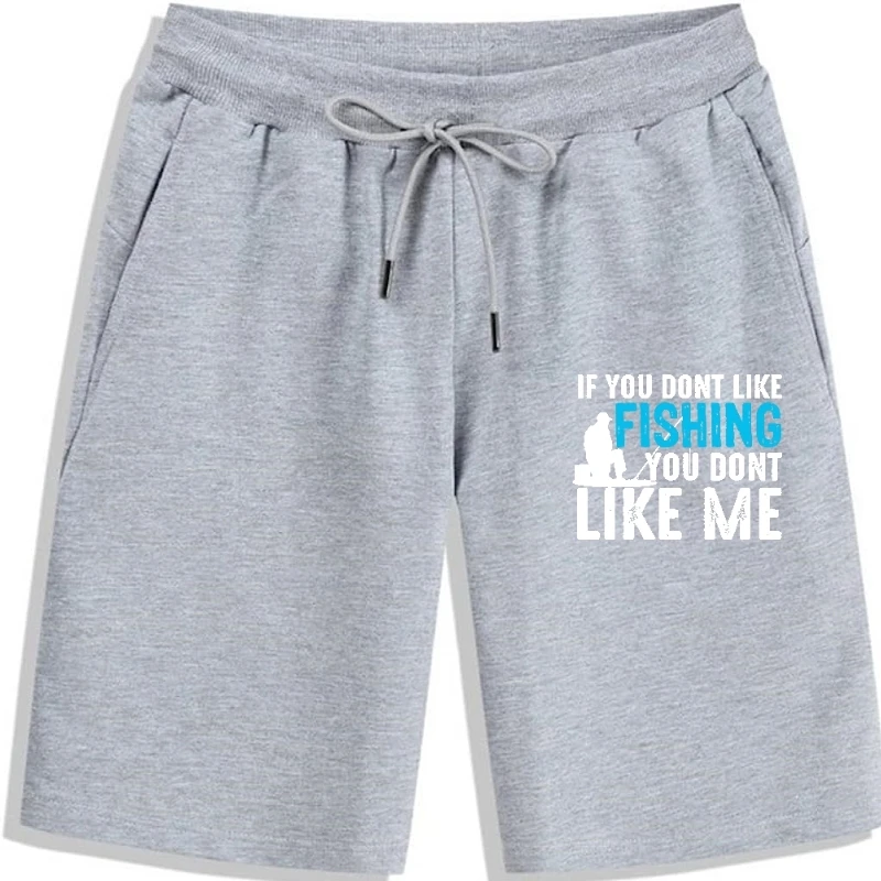 

Забавные мужские шорты If You Not Like Fishing, мужские хлопковые шорты оверсайз, уличная одежда, джинсовые шорты, повседневные шорты с коротким рукавом для мальчиков, S