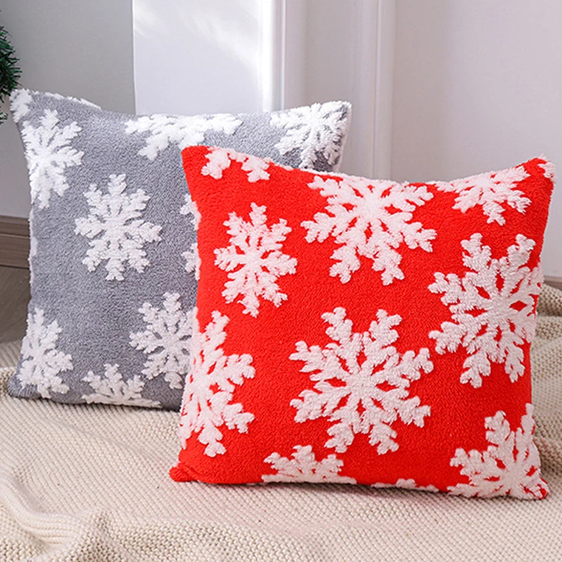 Tassel Cushion Cover 45X45Cm Christmas Red Snowflake Pillowcase New Year Home Decoration For Bedroom Living Room Sofa
Tassel Cushion Cover 45X45Cm Christmas Red Snowflake Pillowcase New Year Home Decoration For Bedroom Living Room Sofa