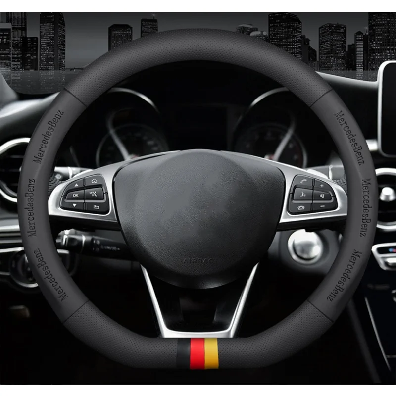 15in Carbon Fiber Leather Car Steering Wheel Cover For Mercedes Benz A B C E S Class W204 W205 W212 W213 W176 GLC CLA AMG W177
15in Carbon Fiber Leather Car Steering Wheel Cover For Mercedes Benz A B C E S Class W204 W205 W212 W213 W176 GLC CLA AMG W177