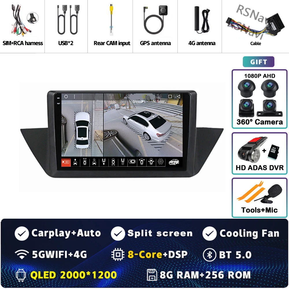 Android 15 для BMW X1 E84 2009-2012 2K QLED Android Автомобильный радиоприемник Мультимедийный видеоплеер GPS AI Voice CarPlay 4G Стерео
Android 15 для BMW X1 E84 2009-2012 2K QLED Android Автомобильный радиоприемник Мультимедийный видеоплеер GPS AI Voice CarPlay 4G Стерео