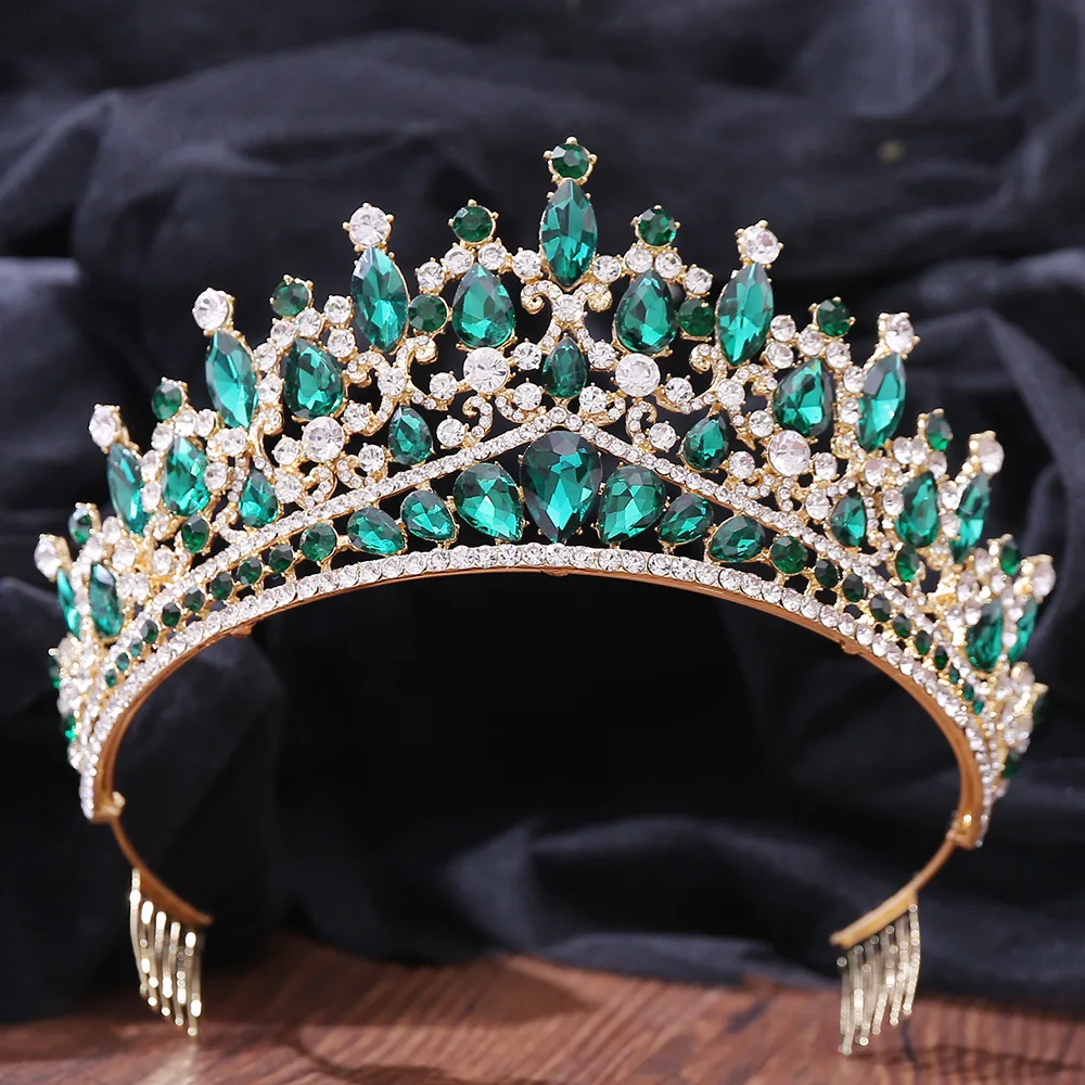 New Wedding Crown Bridal Headpiece Gold Silver Color Rhinestone Crystal Diadem Queen Crown Princess Tiaras Wedding Hair Jewelry
New Wedding Crown Bridal Headpiece Gold Silver Color Rhinestone Crystal Diadem Queen Crown Princess Tiaras Wedding Hair Jewelry