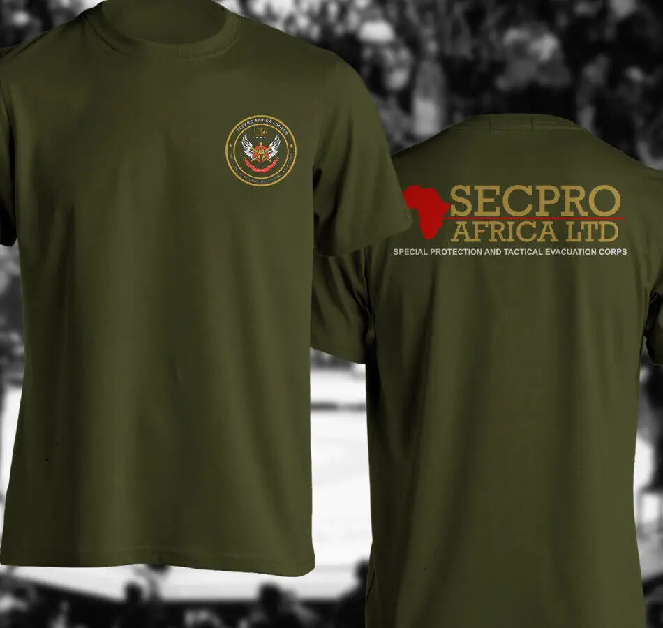 Secpro Africa Military Contractor Special Force Men T-Shirt Short Sleeve Casual 100% Cotton O-Neck Summer T Shirt 
Secpro Africa Military Contractor Special Force Men T-Shirt Short Sleeve Casual 100% Cotton O-Neck Summer T Shirt