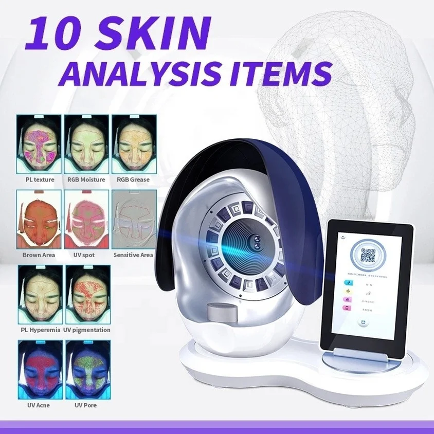 2021 Genuine Newestest Style Skin Analysis Diagnose Health Assessment Scanner Analyzer For Solon And Home
2021 Genuine Newestest Style Skin Analysis Diagnose Health Assessment Scanner Analyzer For Solon And Home