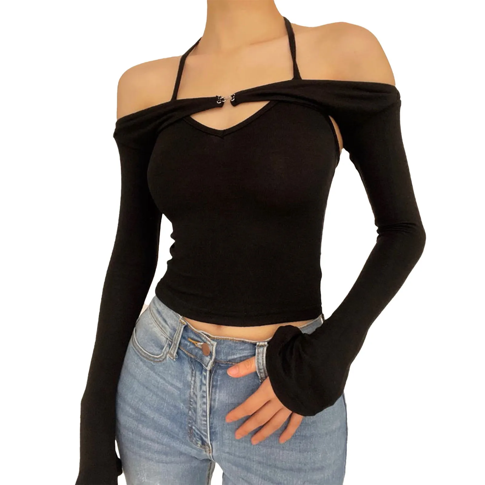 Y2k Hollow Out Sexy Long Sleeve Crop Top Women Streetwear Tees Casual 2023 Spring Summer Skinny Basic T Shirts Blusas Y Camisas
Y2k Hollow Out Sexy Long Sleeve Crop Top Women Streetwear Tees Casual 2023 Spring Summer Skinny Basic T Shirts Blusas Y Camisas