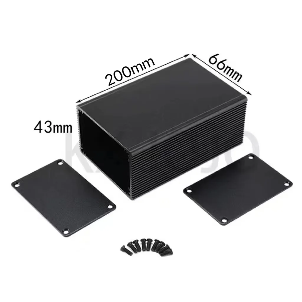 Special Link Aluminum Enclosure2pc 66*43*200mm Integrated Black Waterproof Case PCB DIY Instrument Electronic Protective Box
Special Link Aluminum Enclosure2pc 66*43*200mm Integrated Black Waterproof Case PCB DIY Instrument Electronic Protective Box