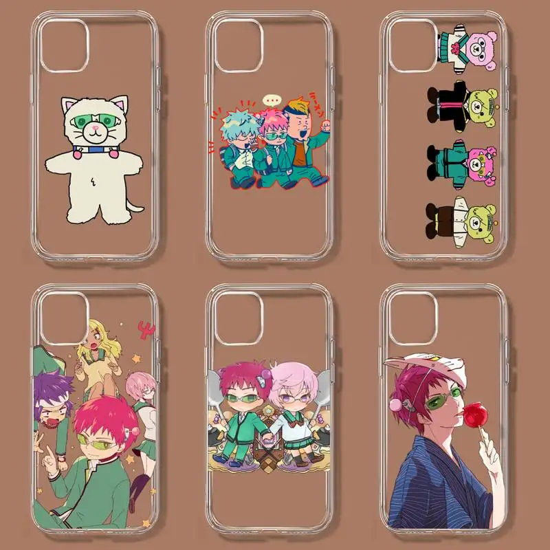 Anime The Disastrous Life of Saiki K Phone Case For iPhone 11 12 Mini 13 14 Pro XS Max X 8 7 6s Plus 5 SE XR Transparent Shell
Anime The Disastrous Life of Saiki K Phone Case For iPhone 11 12 Mini 13 14 Pro XS Max X 8 7 6s Plus 5 SE XR Transparent Shell