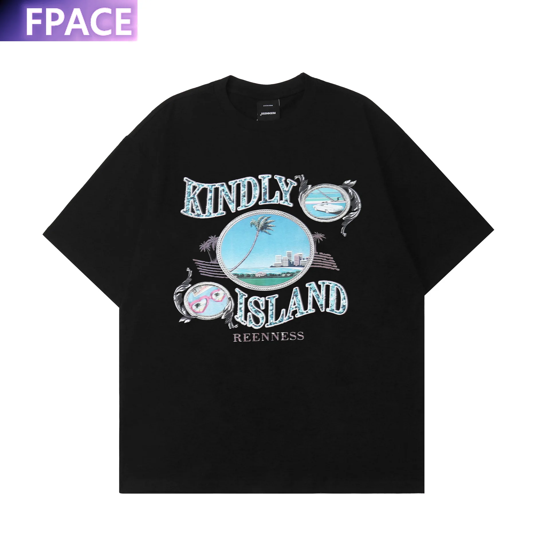 Designer Original High Street Fashion Brand Loose Men's and Women's Tee Retro Pattern Short Sleeve T-shirt oversized
Designer Original High Street Fashion Brand Loose Men's and Women's Tee Retro Pattern Short Sleeve T-shirt oversized