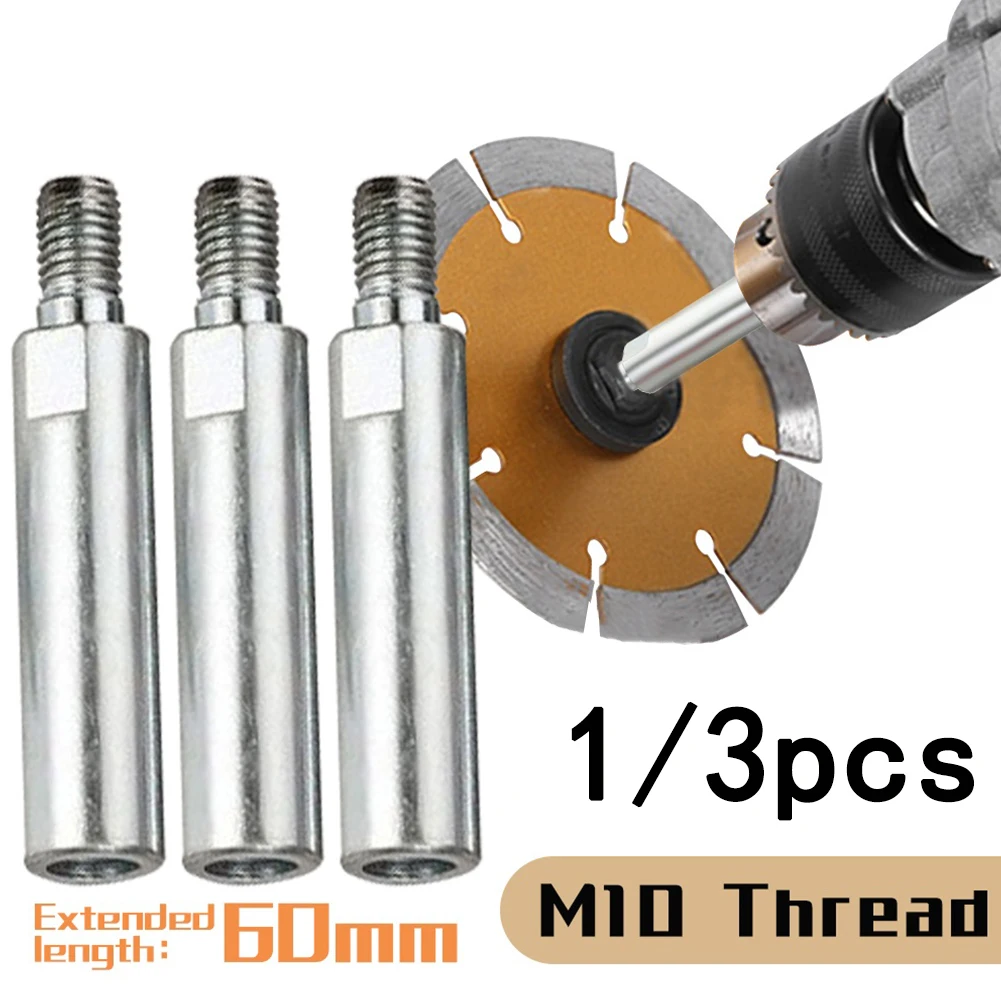 1/3pcs Angle Grinder Extension Connecting Rod M10 Thread Adapter Extension Shaft For 100 Angle Grinders/Polishers Power Tool Acc
1/3pcs Angle Grinder Extension Connecting Rod M10 Thread Adapter Extension Shaft For 100 Angle Grinders/Polishers Power Tool Acc