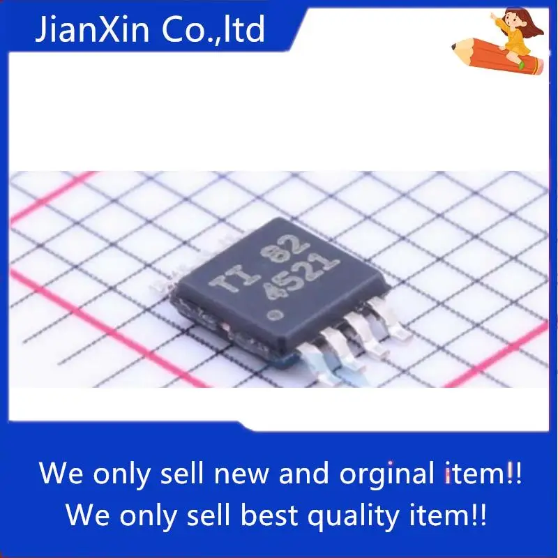10pcs 100% orginal new | THS4521IDGKR THS4521 Silkscreen 4521 MSOP-8 Integrated IC Chip
10pcs 100% orginal new | THS4521IDGKR THS4521 Silkscreen 4521 MSOP-8 Integrated IC Chip