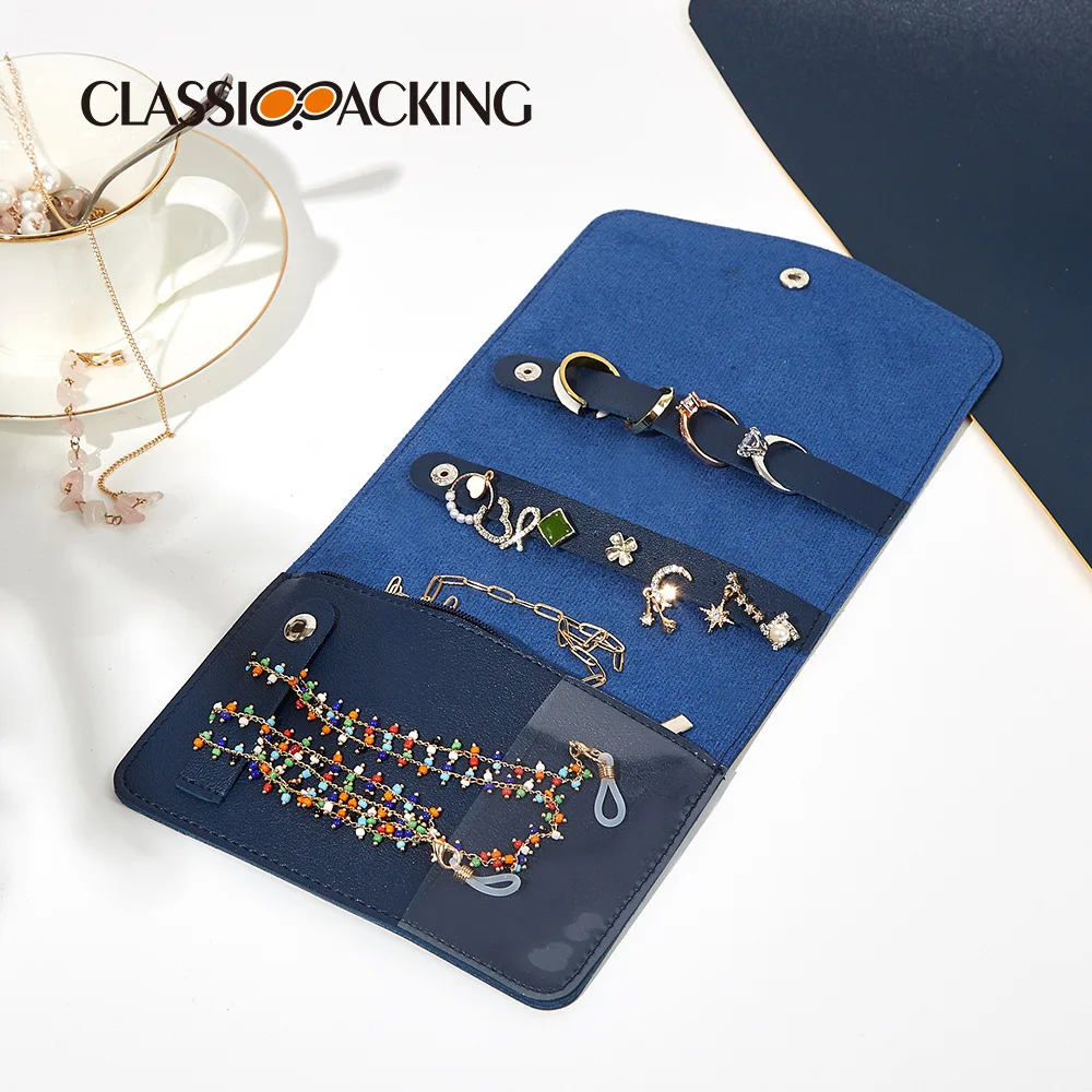 Ladies Luxury Jewelry Storage Organizer Pouch Women Travel Foldable Jewellery Bag Pu Leather Roll Up Pouch For Necklace Earrings
Ladies Luxury Jewelry Storage Organizer Pouch Women Travel Foldable Jewellery Bag Pu Leather Roll Up Pouch For Necklace Earrings