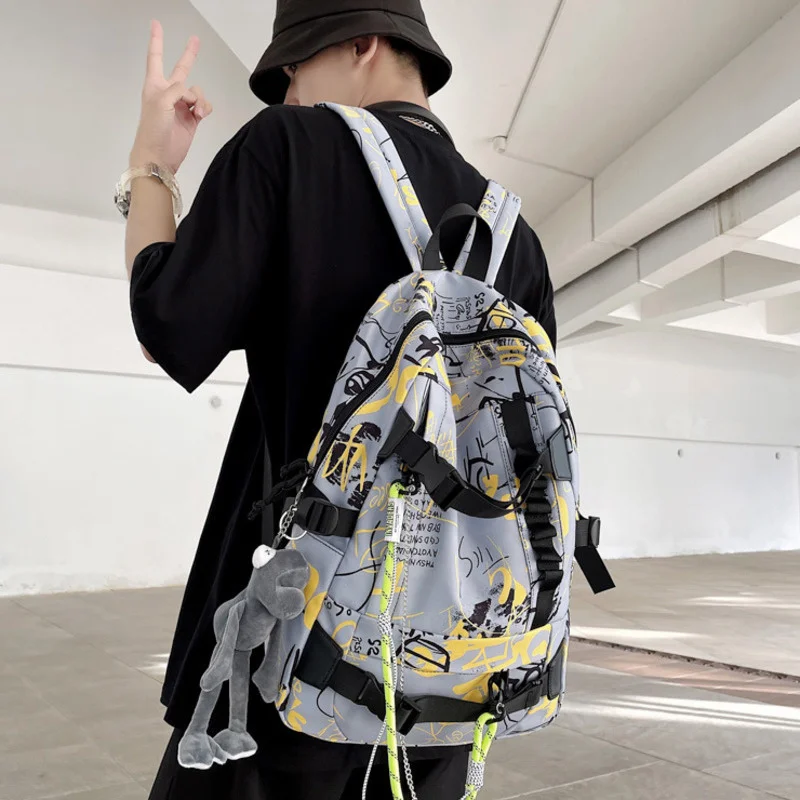 Trend student Bookbag College Student School Bag for Teen Girls Boys Fashion Graffiti Backpack Women Men Travel Rucksack Mochila
Trend student Bookbag College Student School Bag for Teen Girls Boys Fashion Graffiti Backpack Women Men Travel Rucksack Mochila