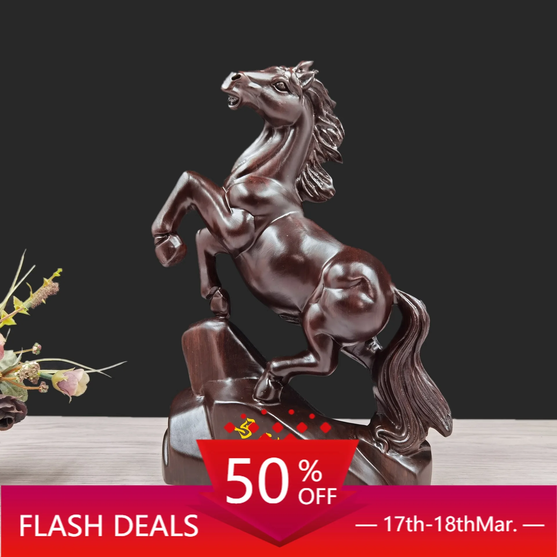 Rosewood Horse Ornament Wooden Handicraft Gift Chinese Zodiac Horse Opening Gift Housewarming Living Room Decoration Win Instant
Rosewood Horse Ornament Wooden Handicraft Gift Chinese Zodiac Horse Opening Gift Housewarming Living Room Decoration Win Instant