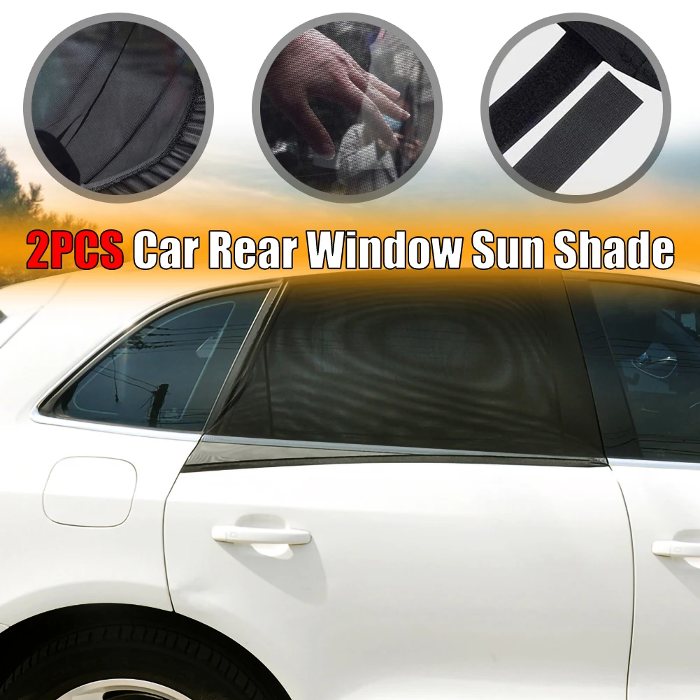 1 Pair Car Sun Shade UV Protection Car Curtain Car Window Sunshade Side Window Mesh Sun Visor Summer Protection Window Film
1 Pair Car Sun Shade UV Protection Car Curtain Car Window Sunshade Side Window Mesh Sun Visor Summer Protection Window Film