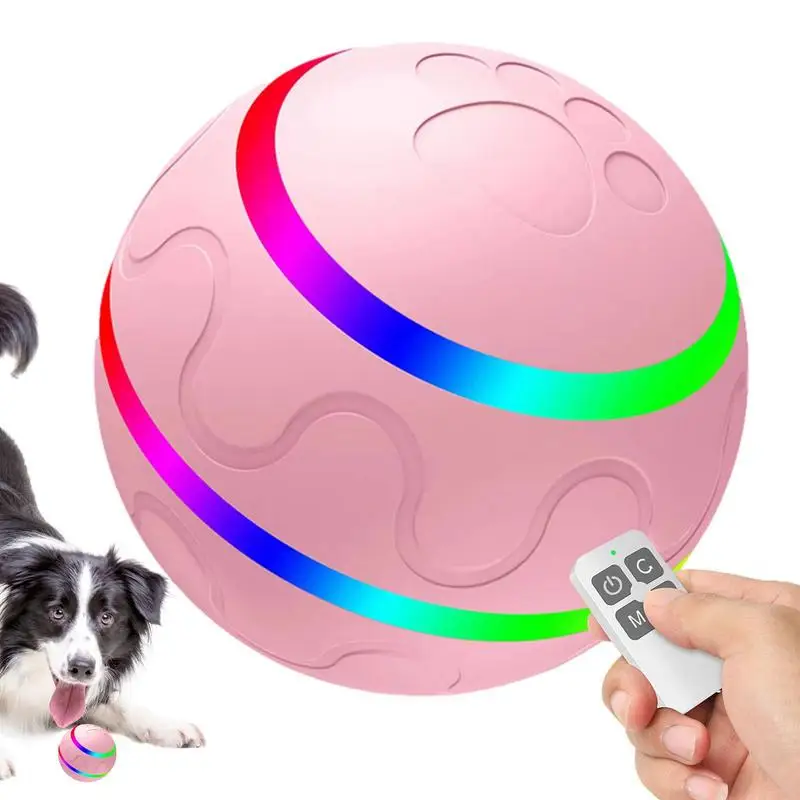 Pet Dog Cat Smart Toys Automatic Rolling Ball Electric Cat Toys Interactive For Dog Training Self-moving Kitten Toy Dog Supplie
Pet Dog Cat Smart Toys Automatic Rolling Ball Electric Cat Toys Interactive For Dog Training Self-moving Kitten Toy Dog Supplie