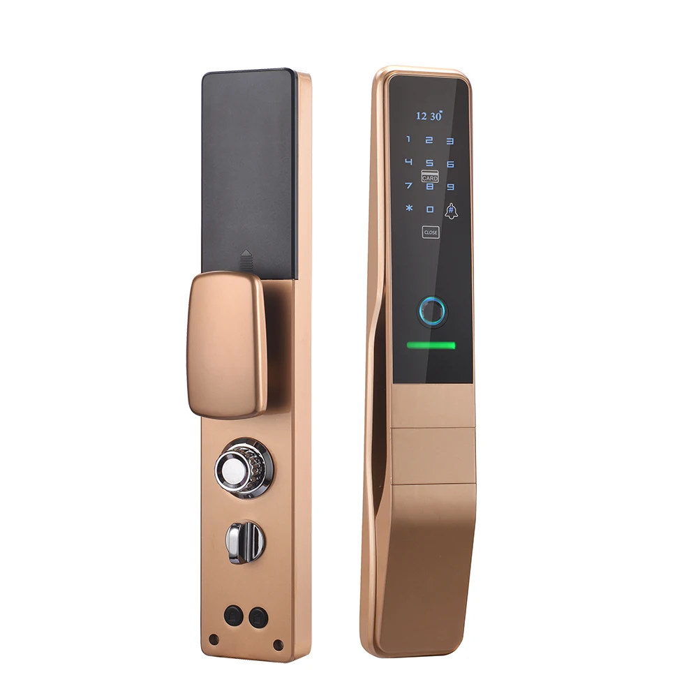 Automatic WIFI APP Factory Price Wholesale OEM/ODM Password Smart Keyless Lock Fingerprint Door Lock
Automatic WIFI APP Factory Price Wholesale OEM/ODM Password Smart Keyless Lock Fingerprint Door Lock