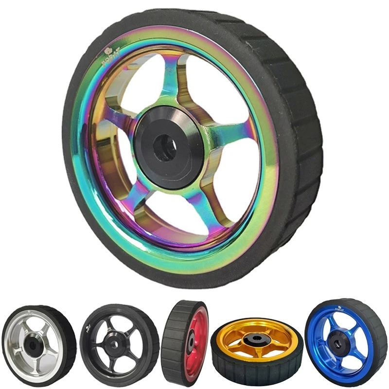 Складной велосипед PODAY Easywheel для велосипеда Brompton, задние грузовые стойки, легкое расширение колес, утолщенное нескользящее легкое колесо
Складной велосипед PODAY Easywheel для велосипеда Brompton, задние грузовые стойки, легкое расширение колес, утолщенное нескользящее легкое колесо