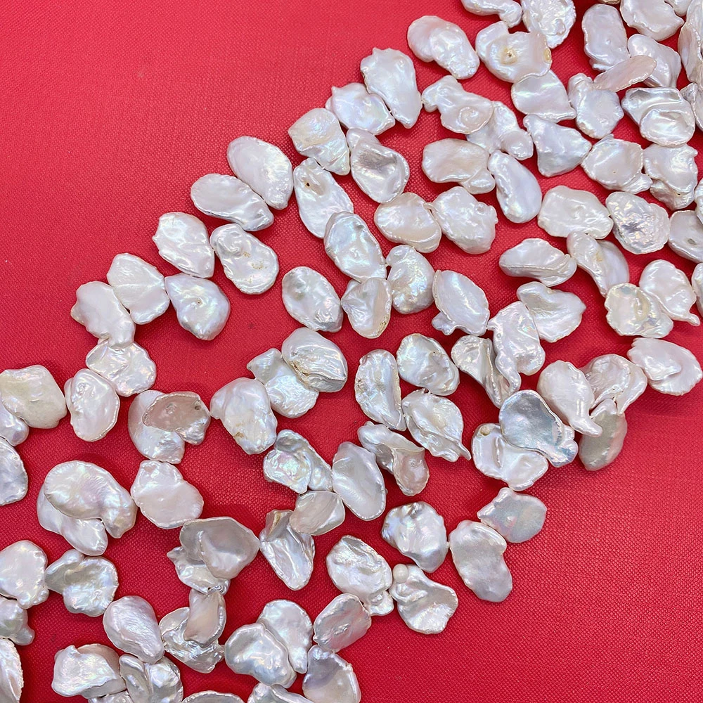 Natural Freshwater Pearls AA Grade 12-15mm Petal Shape Beads Making DIY Earrings Bracelet Necklace Jewelry Baroque Pearl Beads
Natural Freshwater Pearls AA Grade 12-15mm Petal Shape Beads Making DIY Earrings Bracelet Necklace Jewelry Baroque Pearl Beads