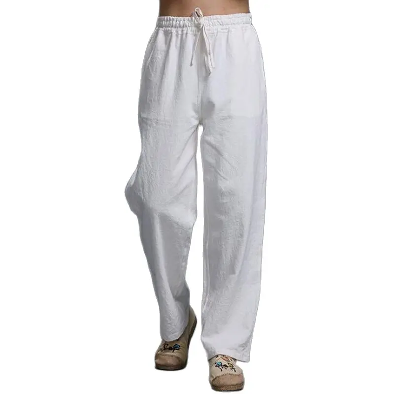 Брюки мужские хлопковые, эластичные, с карманами, на весну/лето
Брюки мужские хлопковые, эластичные, с карманами, на весну/лето