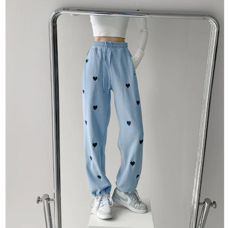 2021 Spring and Autumn Hot Girls Street Style Printed Love Sweatpants Women's Thin High Waist Elastic Waist Guards Casual Loose
2021 Spring and Autumn Hot Girls Street Style Printed Love Sweatpants Women's Thin High Waist Elastic Waist Guards Casual Loose