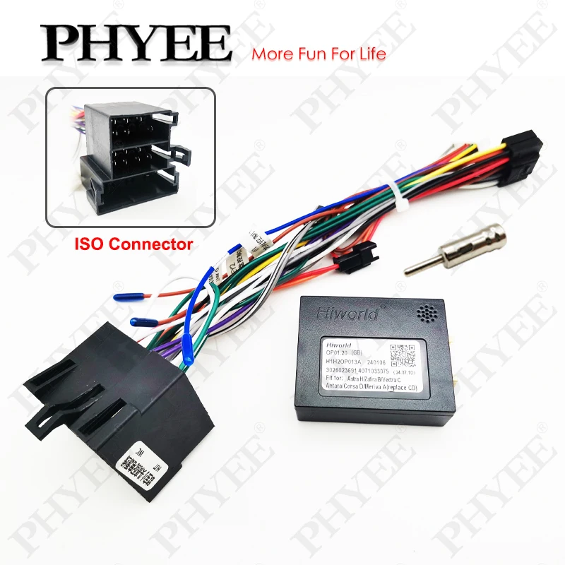 Жгут проводов радио ISO, декодер шины CAN, 16-контактный разъем, автомобильный кабельный адаптер Android для Opel Astra Corsa Zafira Vectra
Жгут проводов радио ISO, декодер шины CAN, 16-контактный разъем, автомобильный кабельный адаптер Android для Opel Astra Corsa Zafira Vectra