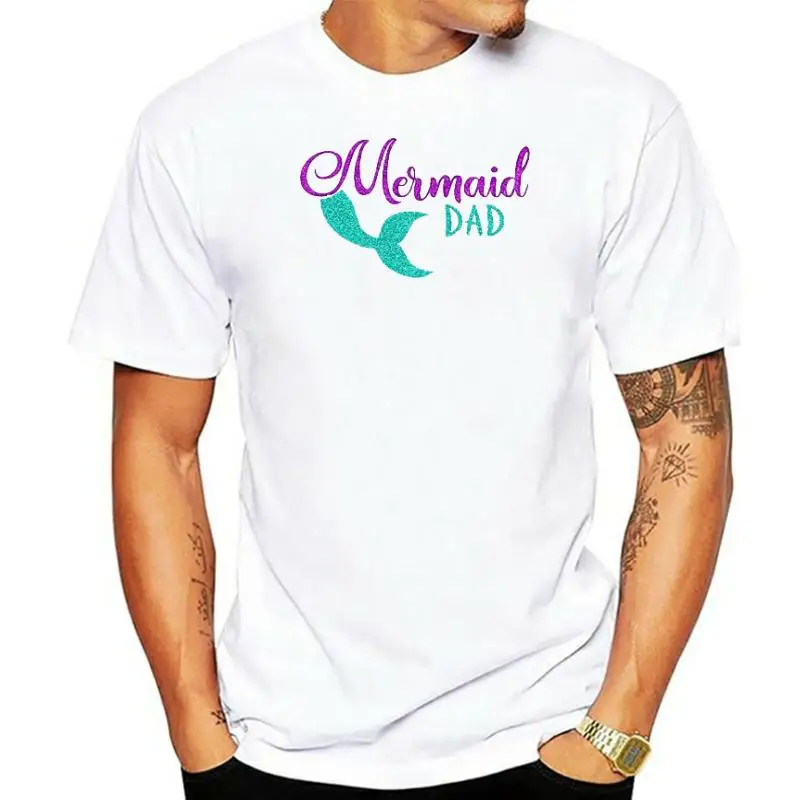 Fashion New Mermaid Dad Cute Mermaid Glitter Party T Shirts Harajuku Funny Men Tee Shirts Hot Men Lastest
Fashion New Mermaid Dad Cute Mermaid Glitter Party T Shirts Harajuku Funny Men Tee Shirts Hot Men Lastest