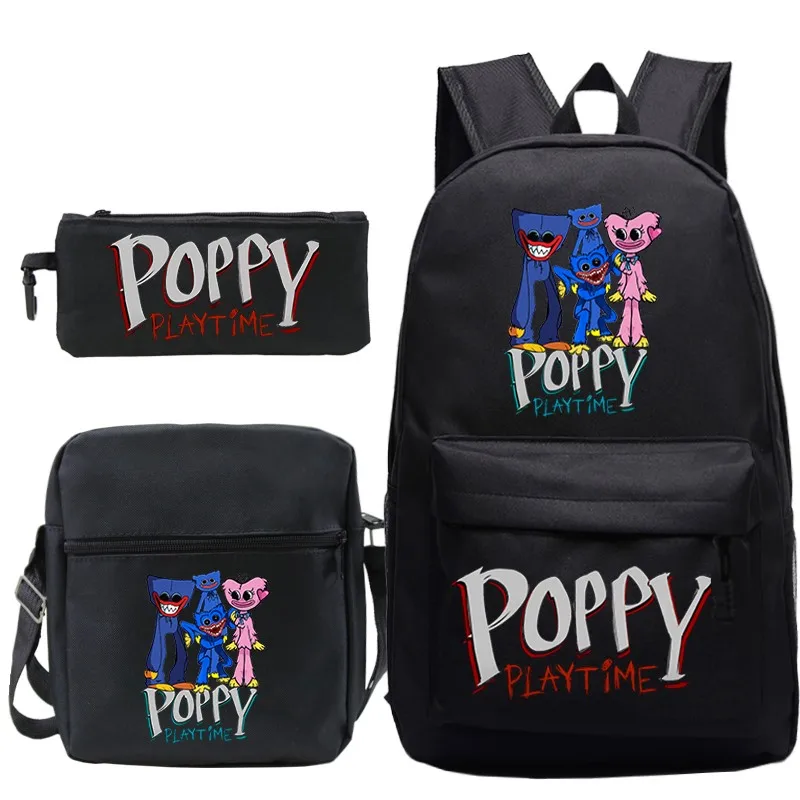 New Poppy Playtime Huggy Wuggy Backpack Students Bookbag 3pcs Set Mochila Boys Girls School Bag Teens Travel Bag Canvas Backpack
New Poppy Playtime Huggy Wuggy Backpack Students Bookbag 3pcs Set Mochila Boys Girls School Bag Teens Travel Bag Canvas Backpack