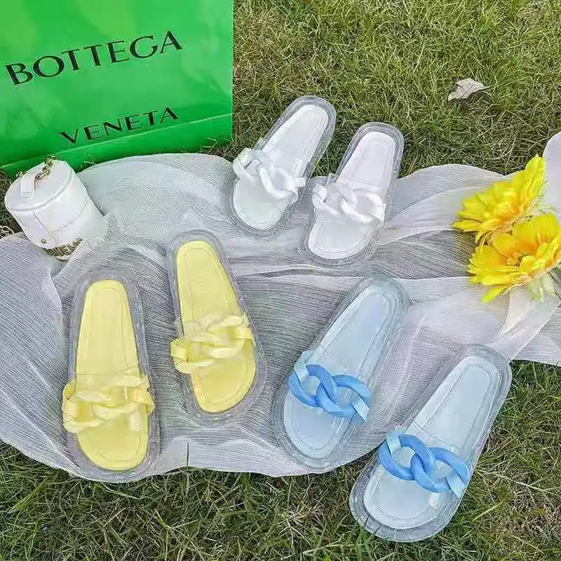 2022 Women's Trendy Soft Beach Slipper Sandals Flat Crystal Jelly Shoes For Ladies Girls
2022 Women's Trendy Soft Beach Slipper Sandals Flat Crystal Jelly Shoes For Ladies Girls
