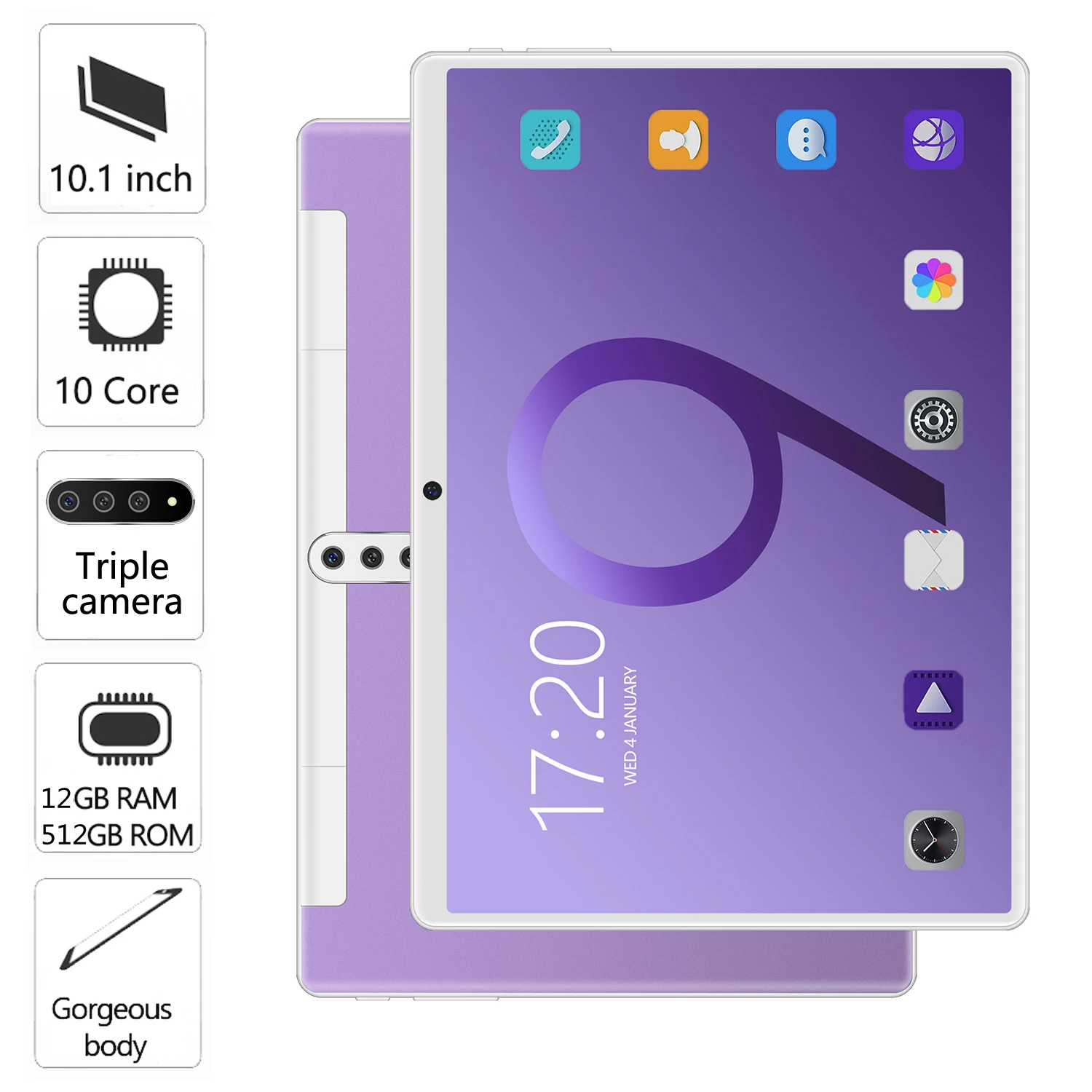 Планшет T10W, 10,1 дюйма, Android 10, с клавиатурой, 8800 мАч, 12 Гб, 512 Гб ПЗУ, IPS, 10 ядер, Заводская распродажа, прошивка Google Play, ПК
Планшет T10W, 10,1 дюйма, Android 10, с клавиатурой, 8800 мАч, 12 Гб, 512 Гб ПЗУ, IPS, 10 ядер, Заводская распродажа, прошивка Google Play, ПК