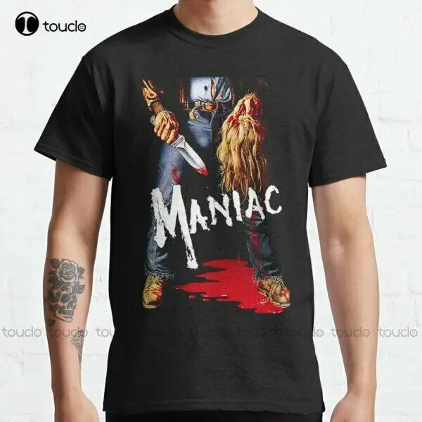 Maniac Horror Movie Thriller T-Shirt Unisex Men Women Tee Size S-3Xl Red Shirts For Women Custom Aldult Teen Unisex Xs-5Xl
Maniac Horror Movie Thriller T-Shirt Unisex Men Women Tee Size S-3Xl Red Shirts For Women Custom Aldult Teen Unisex Xs-5Xl