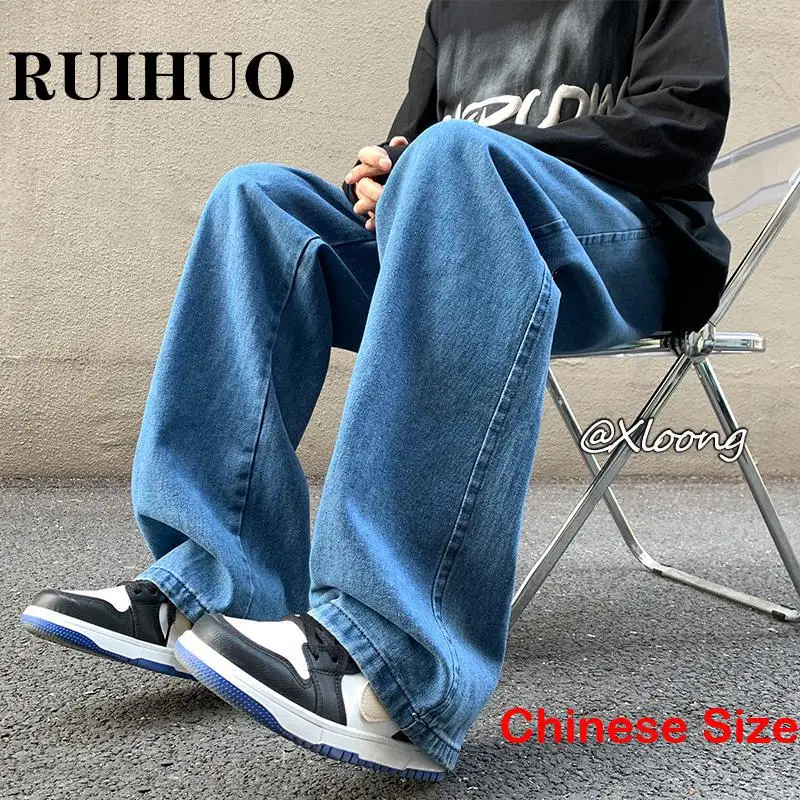 RUIHUO мешковатые джинсы для мужчин, женская одежда, мужские джинсы, мешковатые, уличная одежда, китайский Размер 5XL, весна 2023, Новые поступления
RUIHUO мешковатые джинсы для мужчин, женская одежда, мужские джинсы, мешковатые, уличная одежда, китайский Размер 5XL, весна 2023, Новые поступления