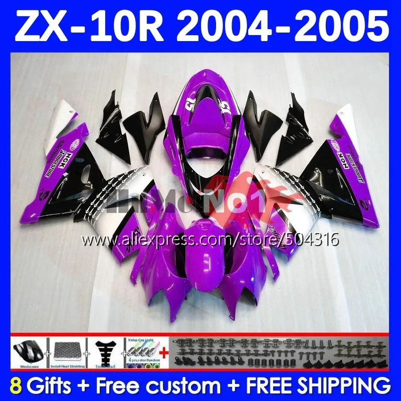 Корпус для KAWASAKI NINJA ZX-10 ZX 10R 10 R ZX-10R 04-05 71MC.123 1000CC ZX1000 CC ZX10R 04 05 2004 2005 Обтекатели фиолетовый в наличии
Корпус для KAWASAKI NINJA ZX-10 ZX 10R 10 R ZX-10R 04-05 71MC.123 1000CC ZX1000 CC ZX10R 04 05 2004 2005 Обтекатели фиолетовый в наличии