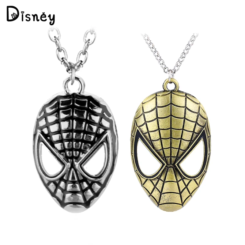 Marvel Superhero Spiderman Necklace Fashion Spider Battle Uniform Mask Pendant Necklace Accessory For Men Jewelry Gifts
Marvel Superhero Spiderman Necklace Fashion Spider Battle Uniform Mask Pendant Necklace Accessory For Men Jewelry Gifts