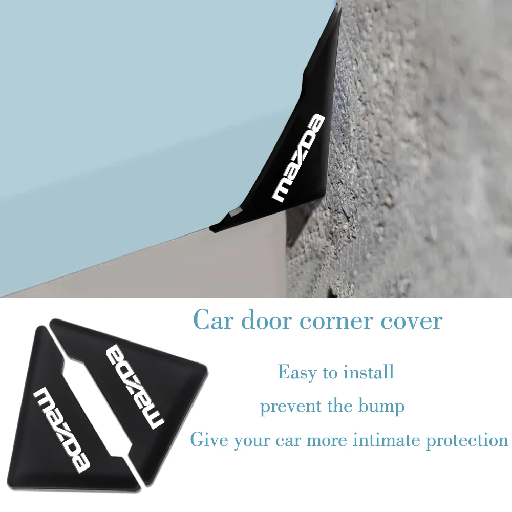2pcs Silicone Car Door Corner Cover Bumper Scratch Protector Anti-Scratch Crash Protection Auto For Mazda 2 3 5 6 Axela Atenza C
2pcs Silicone Car Door Corner Cover Bumper Scratch Protector Anti-Scratch Crash Protection Auto For Mazda 2 3 5 6 Axela Atenza C