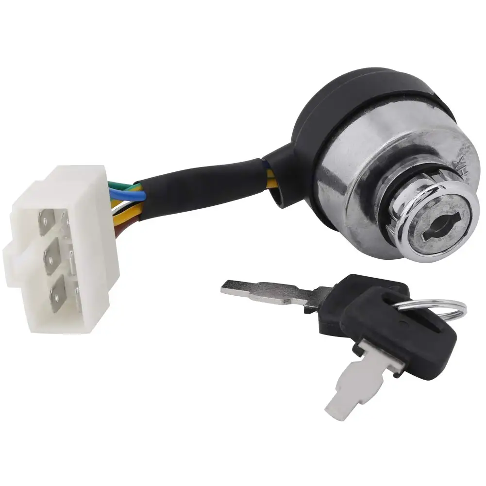 6Wire Way Ignition Key Switch Gasoline Generator Gas Ignition Start Key Lock Combination Switch For 2.5-6.5KW 188F Gas Generator
6Wire Way Ignition Key Switch Gasoline Generator Gas Ignition Start Key Lock Combination Switch For 2.5-6.5KW 188F Gas Generator