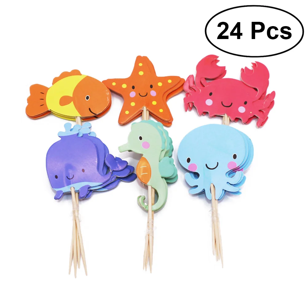 Cupcake Toppersthe Sea Fish Gymnasticsnautical Ocean Dolphin Toothpicks Party Decorations
Cupcake Toppersthe Sea Fish Gymnasticsnautical Ocean Dolphin Toothpicks Party Decorations