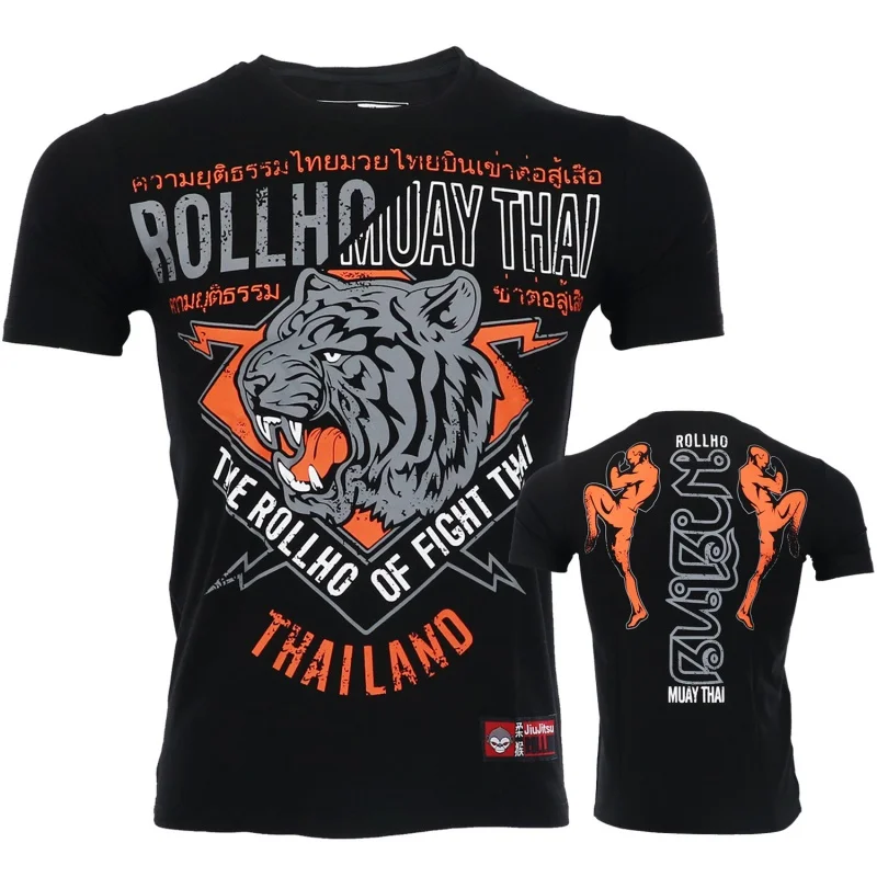 MMA Tiger Short Sleeve Fight Sports T-shirt Comprehensive Fighting Training Fitness Sanda Muay Thai Fight Racing Suit 
MMA Tiger Short Sleeve Fight Sports T-shirt Comprehensive Fighting Training Fitness Sanda Muay Thai Fight Racing Suit
