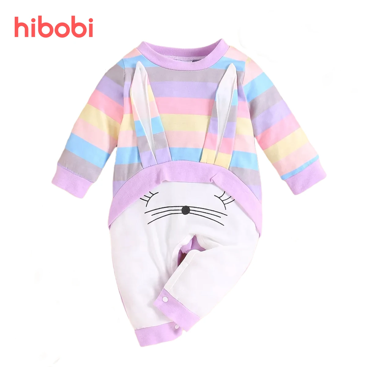 hibobi Baby Girl Romper Rabbit Pattern Long-sleeved Toddler Jumpsuit Newborn Clothes Autumn Baby Girls Costume
hibobi Baby Girl Romper Rabbit Pattern Long-sleeved Toddler Jumpsuit Newborn Clothes Autumn Baby Girls Costume