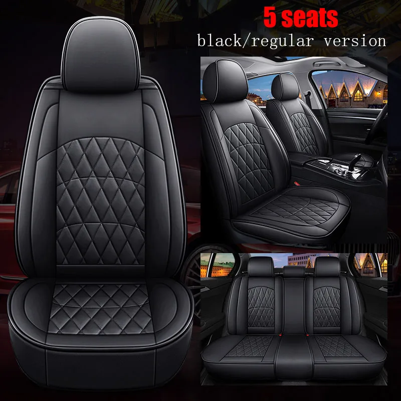 

Universal 5-seater car seat cover for Mercedes Benz all models E C ML GL GLA GLE GLK CLA CLS S R A B CLK SLK G GLS GLC vito vian