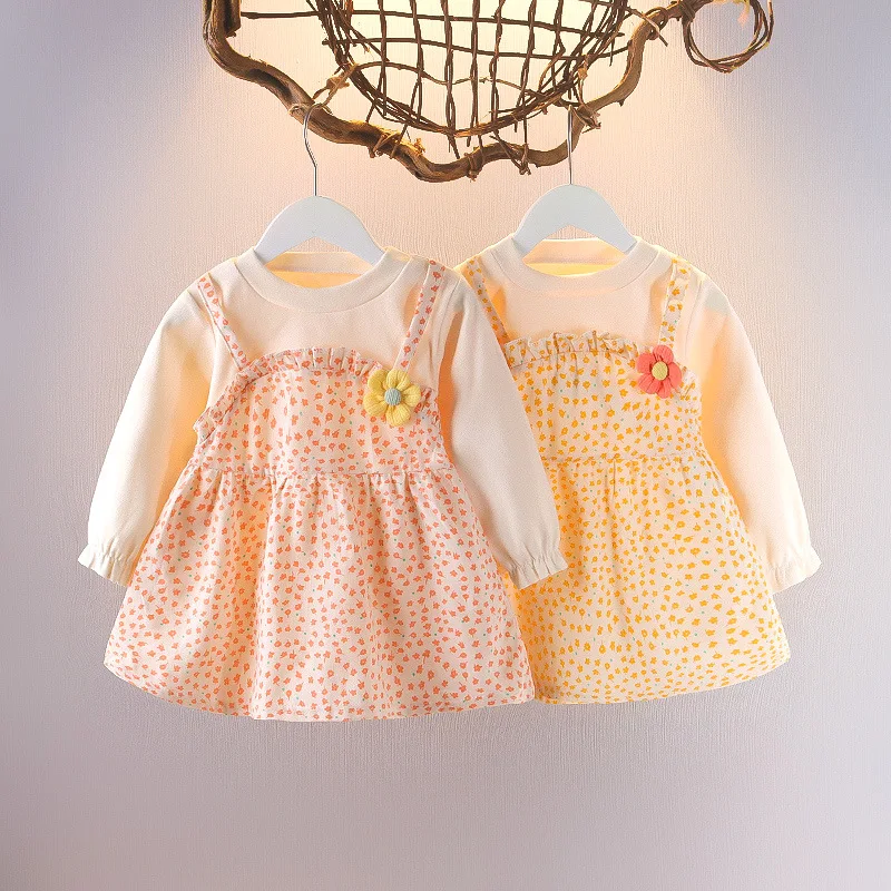 Baby Dresses Spring Autumn Girls Clothes Cotton Patchwork Print Birthday Party Dress Flower Dress for Girls1-4Y
Baby Dresses Spring Autumn Girls Clothes Cotton Patchwork Print Birthday Party Dress Flower Dress for Girls1-4Y
