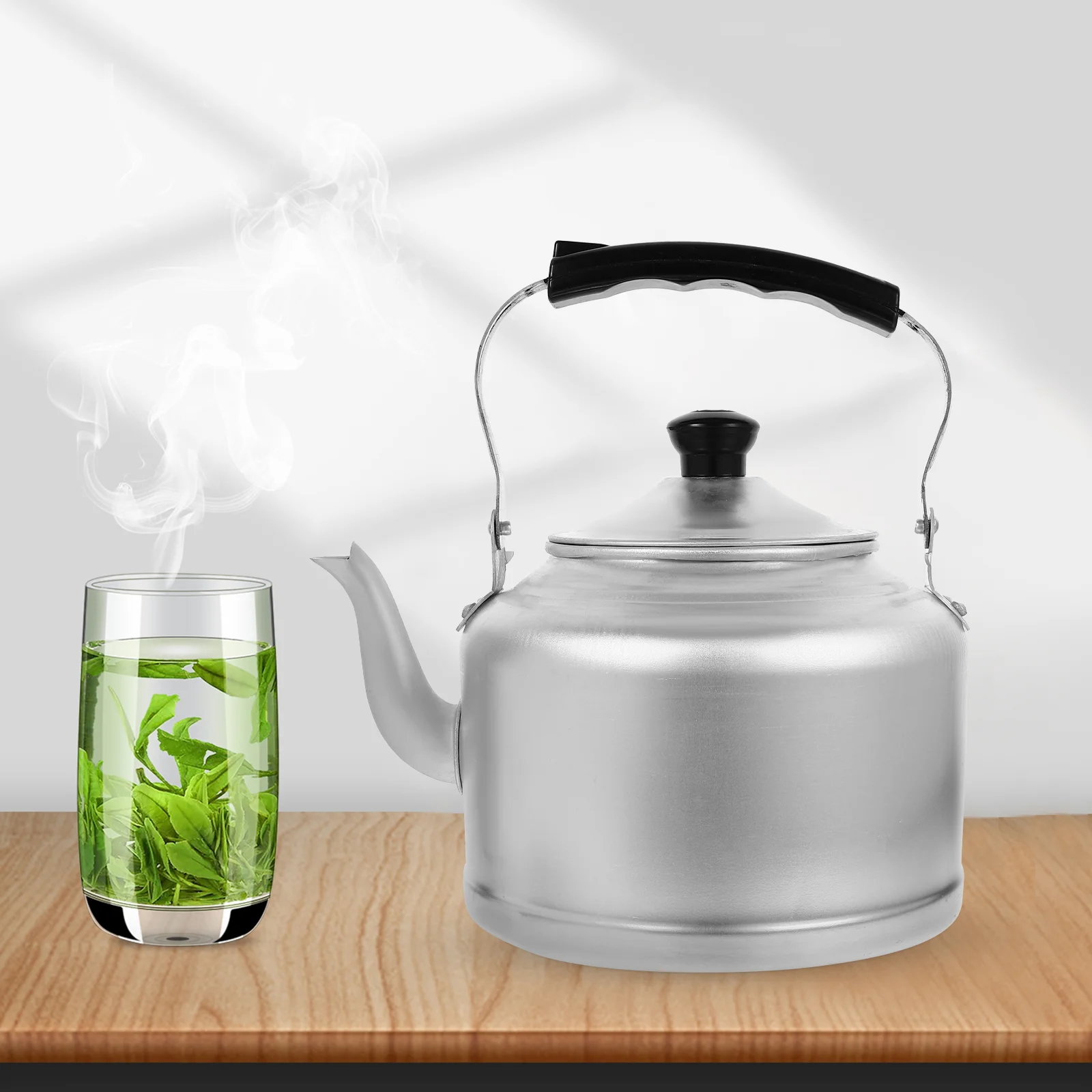 Household Kettle Home Water Kitchen Teakettle Aluminum Boiling Container Heating Bottle Cordless Whistle
Household Kettle Home Water Kitchen Teakettle Aluminum Boiling Container Heating Bottle Cordless Whistle