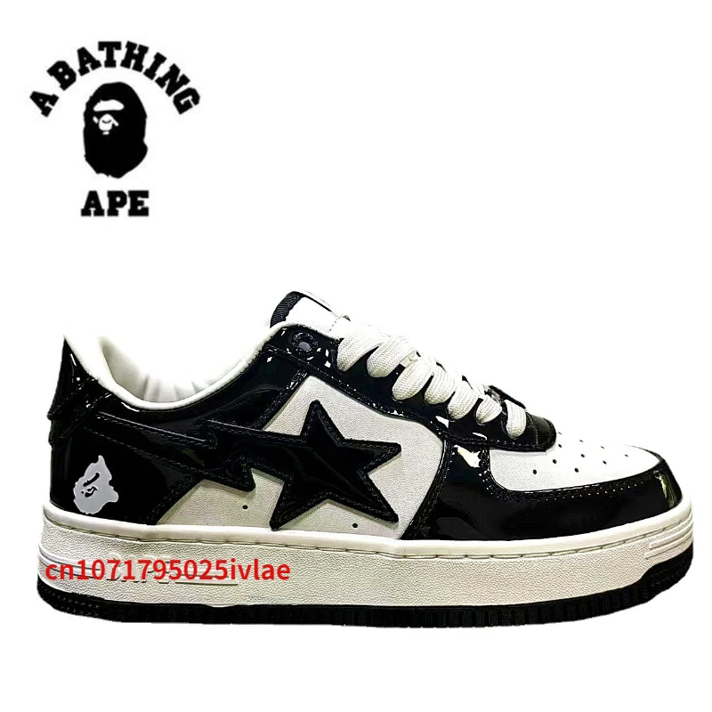 2023 A BATHING APE Men Vibe Classic Low Top Wearable Sports Sneakers Women's Bapesta Soft Skateboarding STA Training Shoes 36-45
2023 A BATHING APE Men Vibe Classic Low Top Wearable Sports Sneakers Women's Bapesta Soft Skateboarding STA Training Shoes 36-45