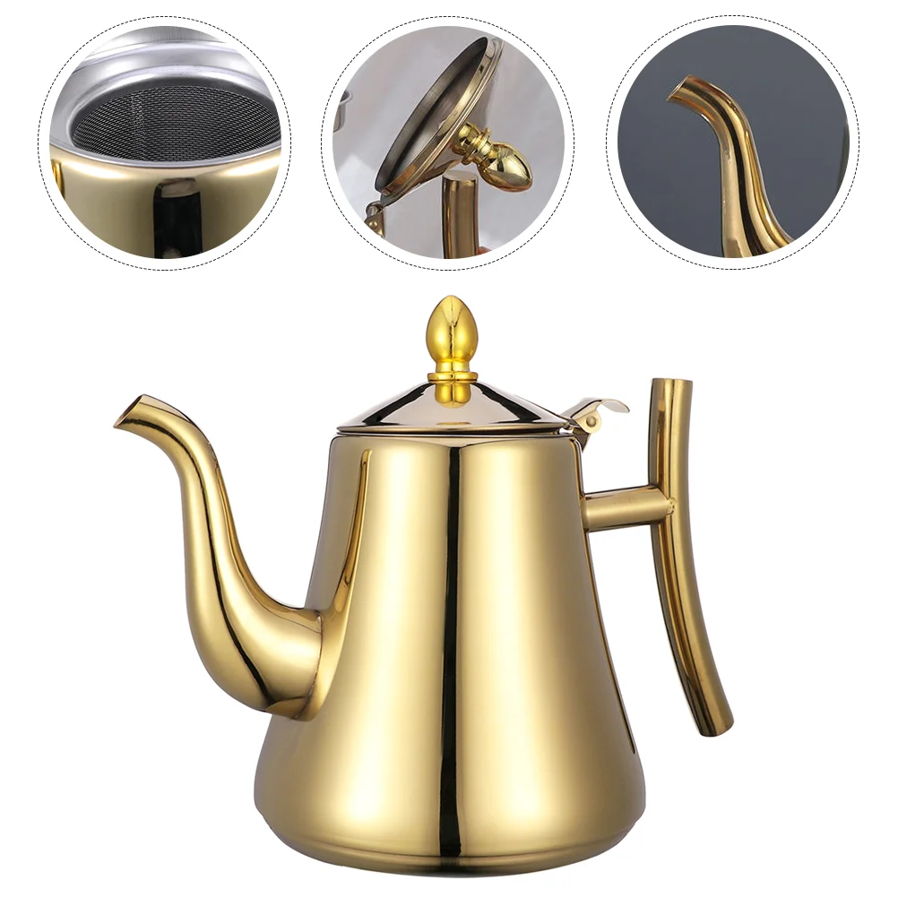Pitcher Tea Maker Loose Tea Stainless Steel Hot Tea Maker Large Coffee Pot Teapot For Stovetop for Tea Home
Pitcher Tea Maker Loose Tea Stainless Steel Hot Tea Maker Large Coffee Pot Teapot For Stovetop for Tea Home