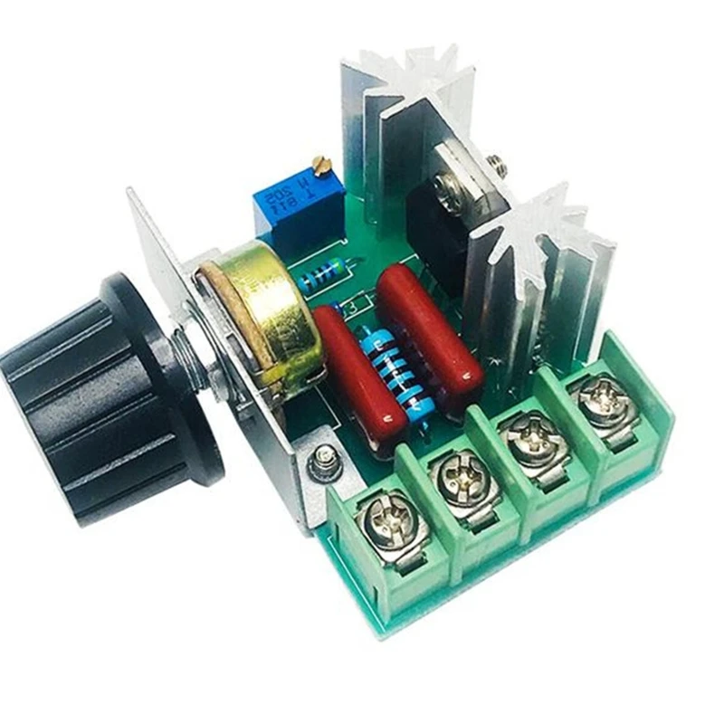 AC220V 2000W SCR Voltage Regulator Dimming Dimmers Motor Speed Controller Thermostat Electronic Voltage Regulator ModuleDropShip
AC220V 2000W SCR Voltage Regulator Dimming Dimmers Motor Speed Controller Thermostat Electronic Voltage Regulator ModuleDropShip