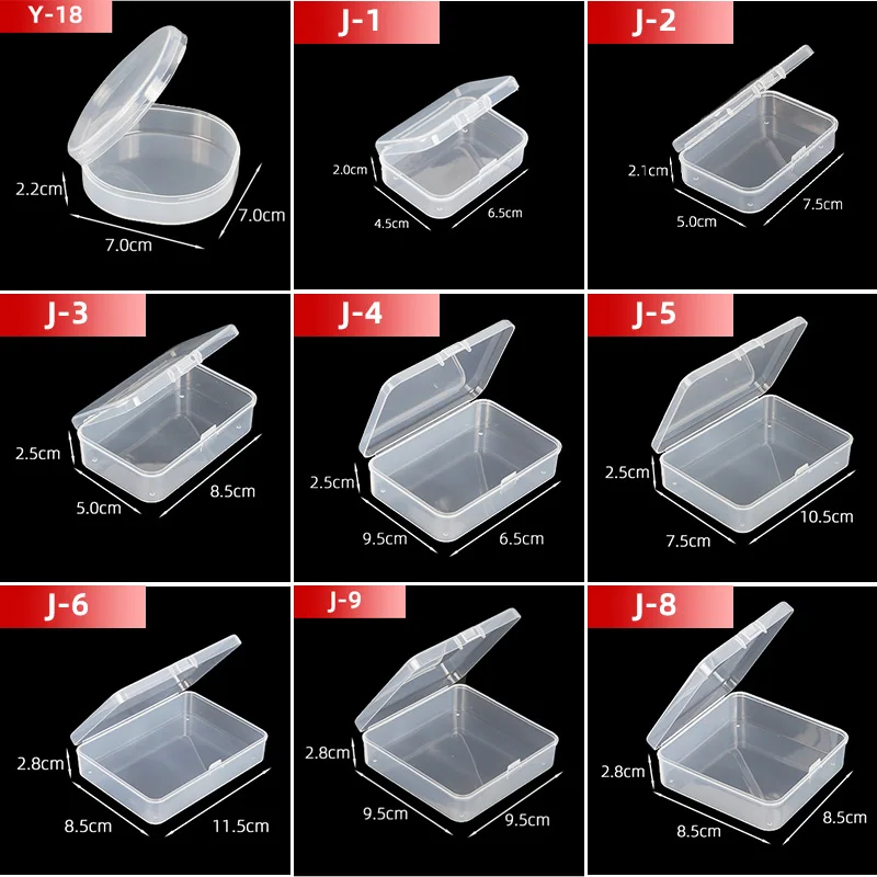 Mini Items Organizers Storage Container Packaging Box Rectangle Plastic Jewelry Organizer for Earrings Rings Beads Collecting
Mini Items Organizers Storage Container Packaging Box Rectangle Plastic Jewelry Organizer for Earrings Rings Beads Collecting