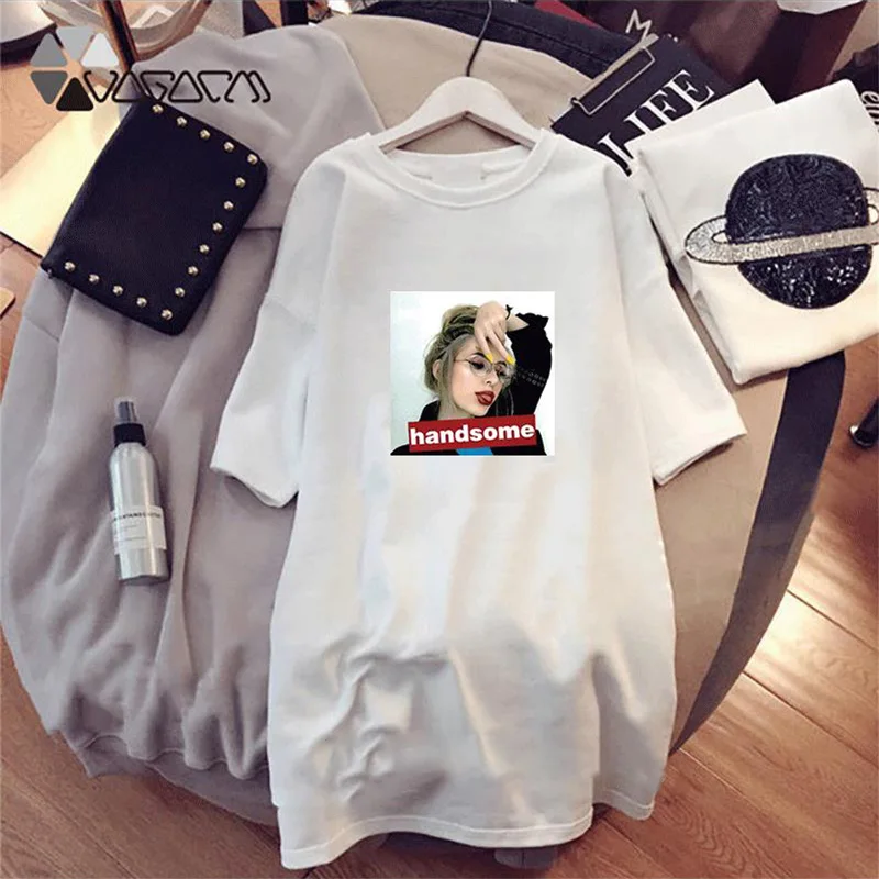 Summer Dress Spicy Girl Print Loose Casual Woman 2022 Short Sleeves O Neck Midi Dresses Autumn Dress Streetwear Women Clothes
Summer Dress Spicy Girl Print Loose Casual Woman 2022 Short Sleeves O Neck Midi Dresses Autumn Dress Streetwear Women Clothes